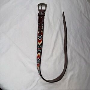 Colorful Patterned Kids Belt